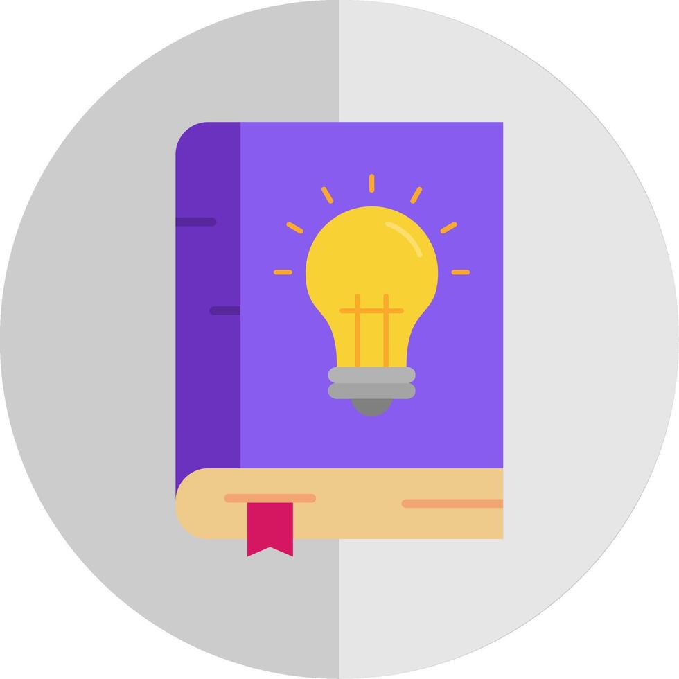 Knowledge Flat Scale Icon vector