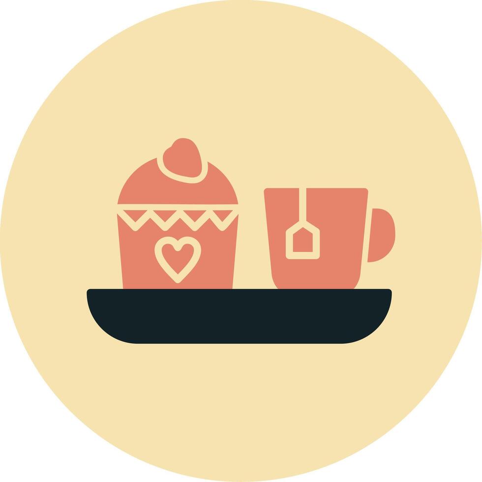 Afternoon Tea Vector Icon