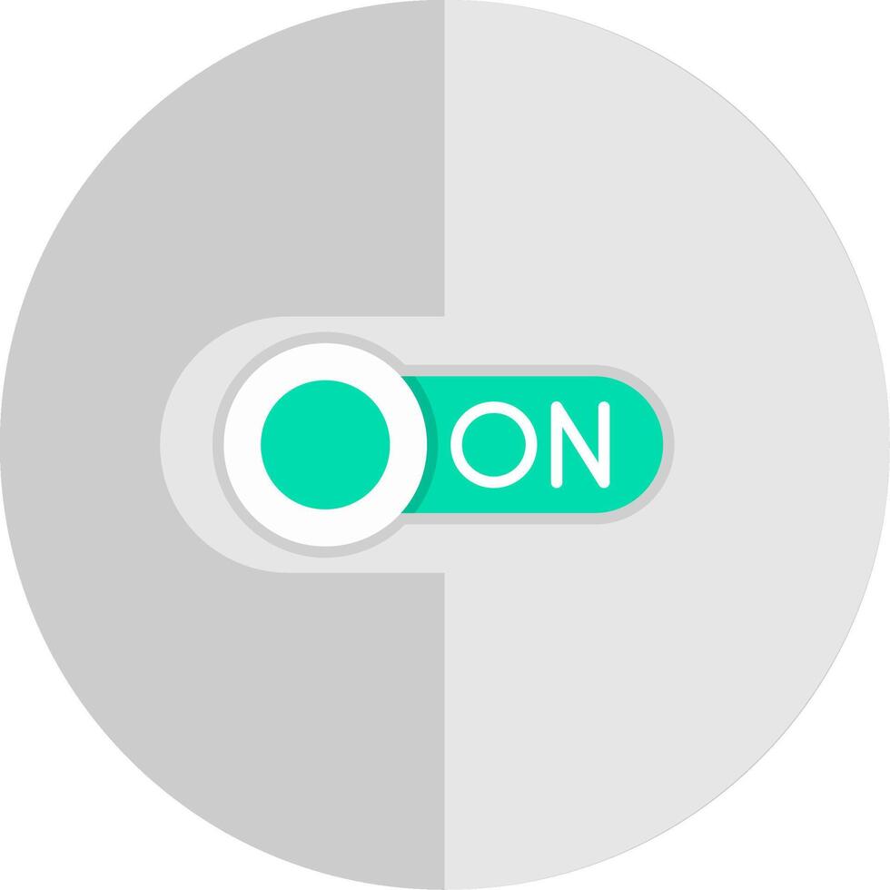 On Flat Scale Icon vector