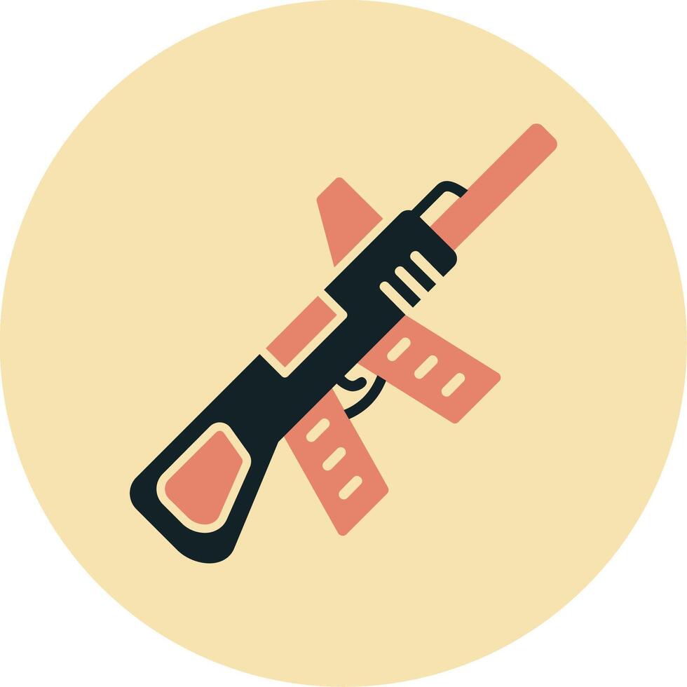 Machine Gun Vector Icon