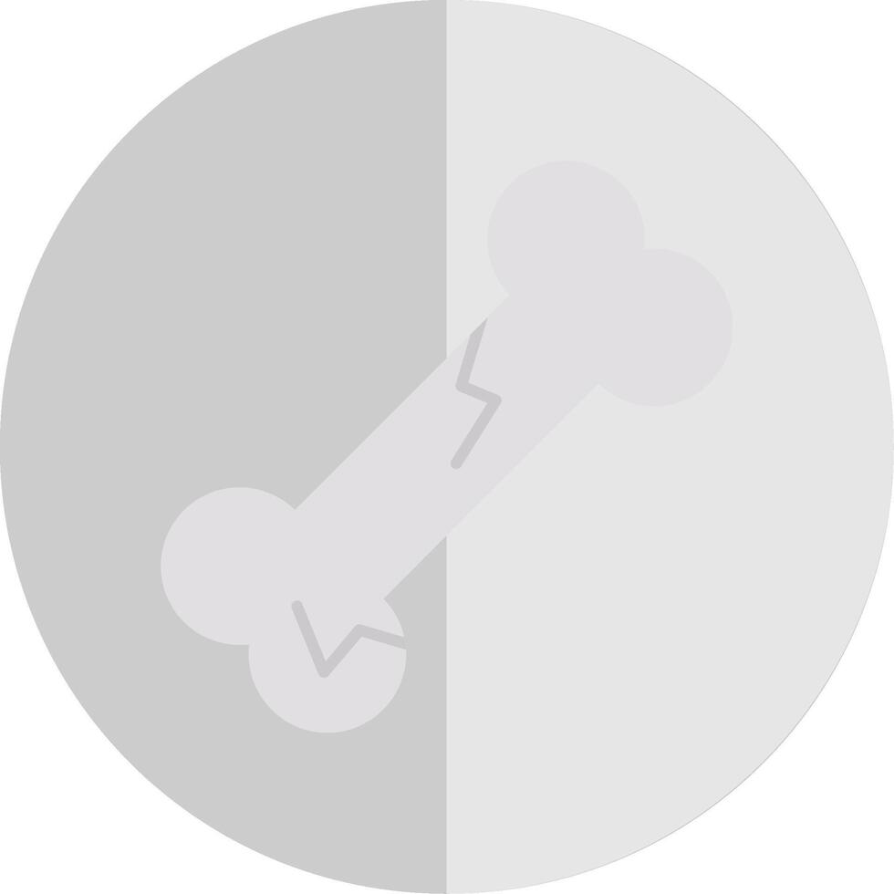 Bone Flat Scale Icon vector