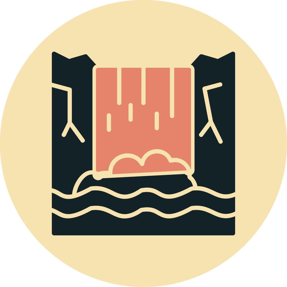 Waterfall Vector Icon