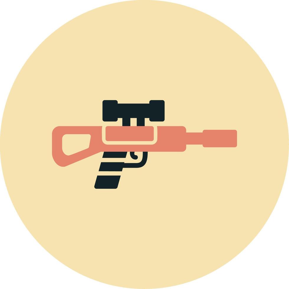 Sniper Rifle Vector Icon