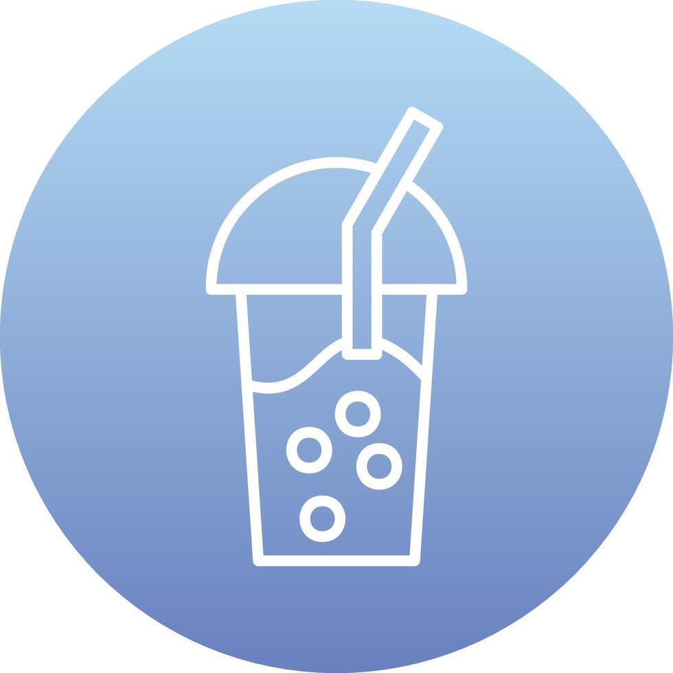 Bubble Tea Vector Icon