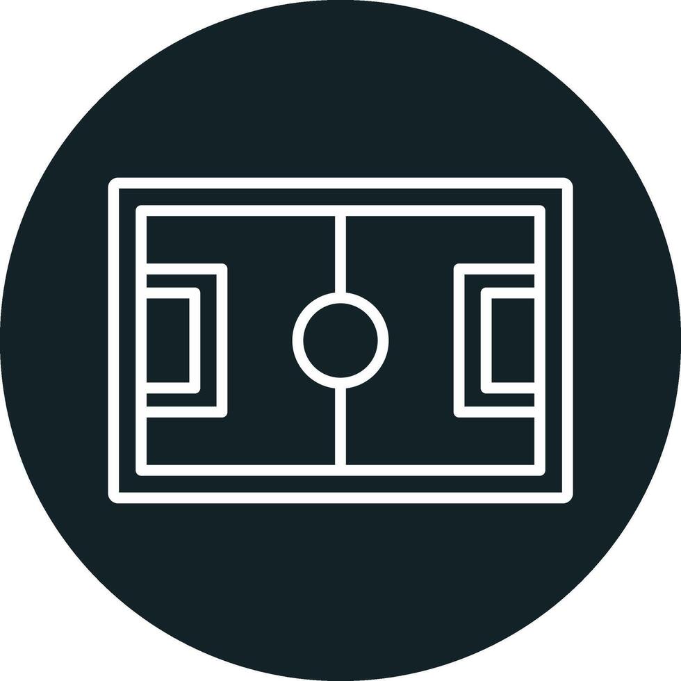 Football Ground Vector Icon