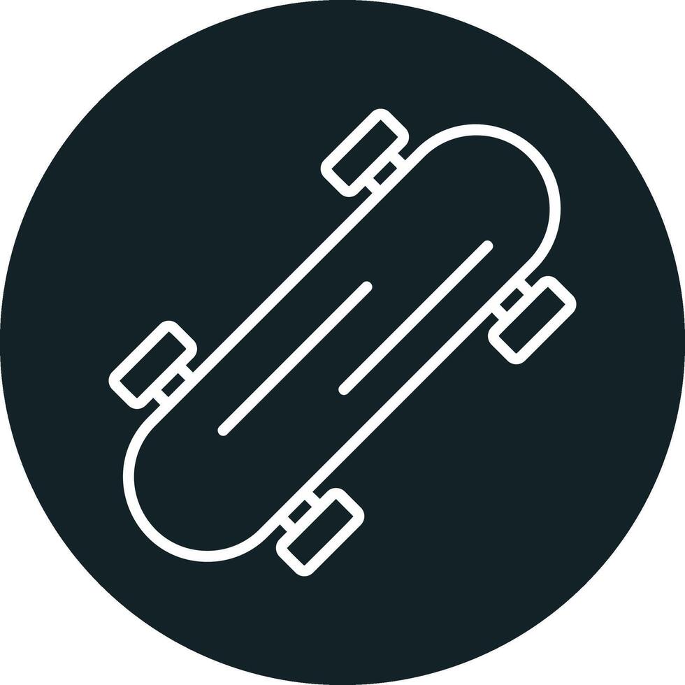 Skateboard Vector Icon