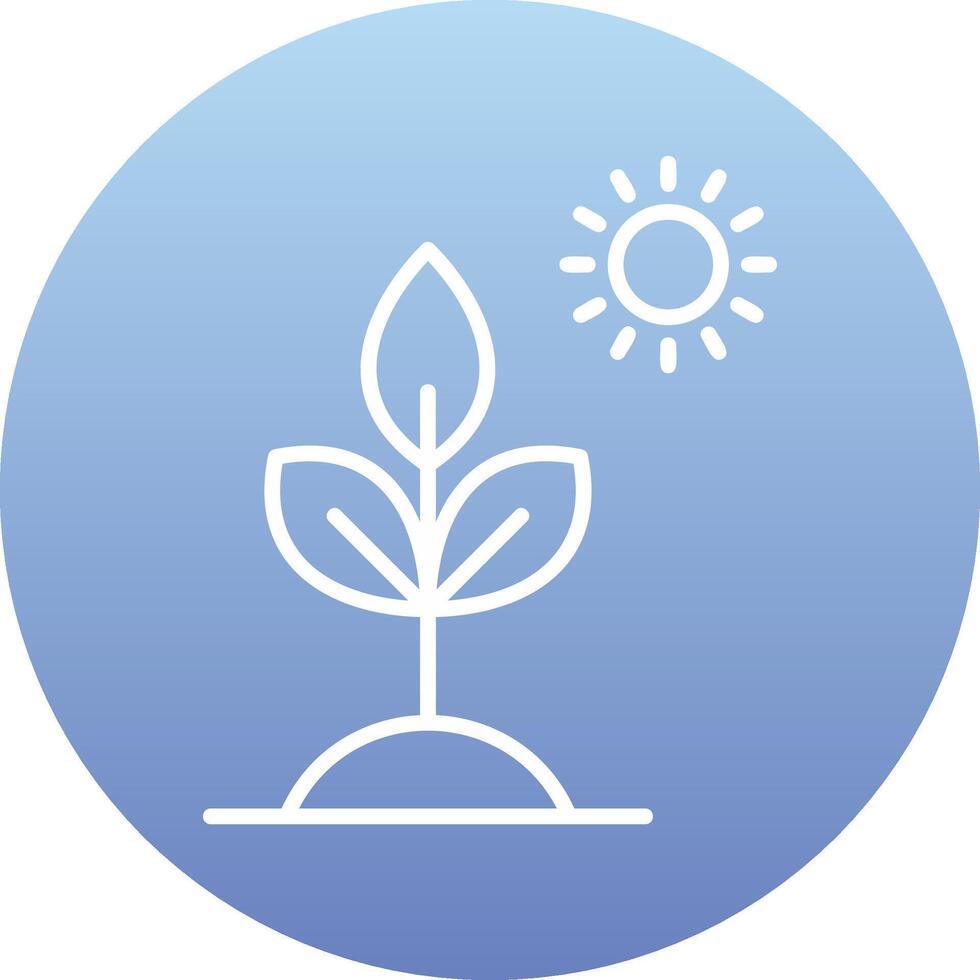 biología planta vector icono