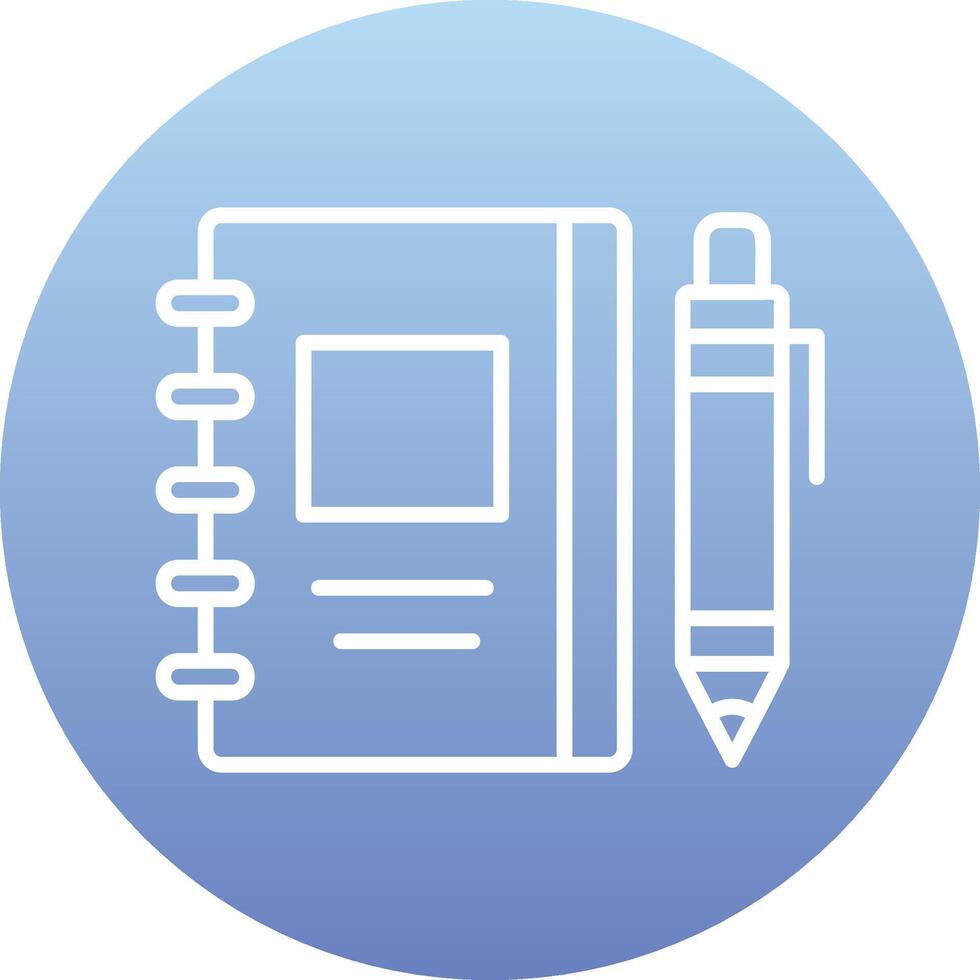 Sketchbook Vector Icon