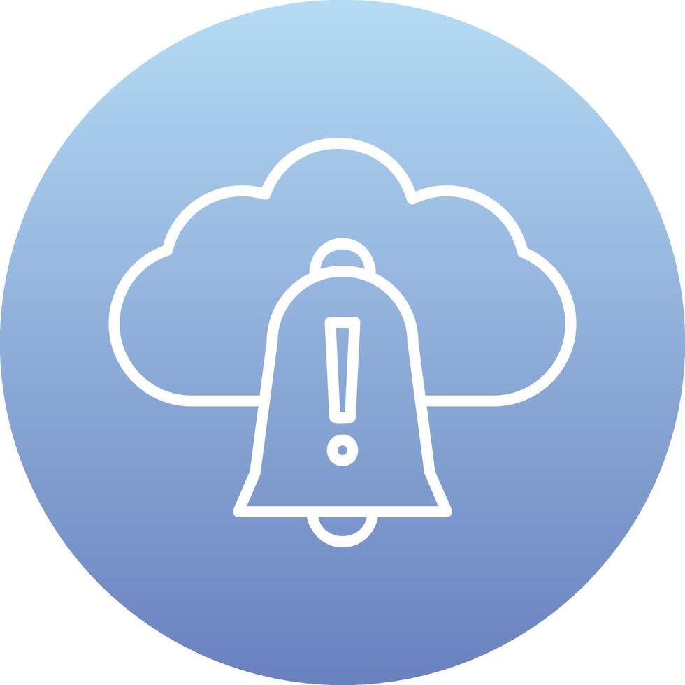 Weather Alert Vector Icon