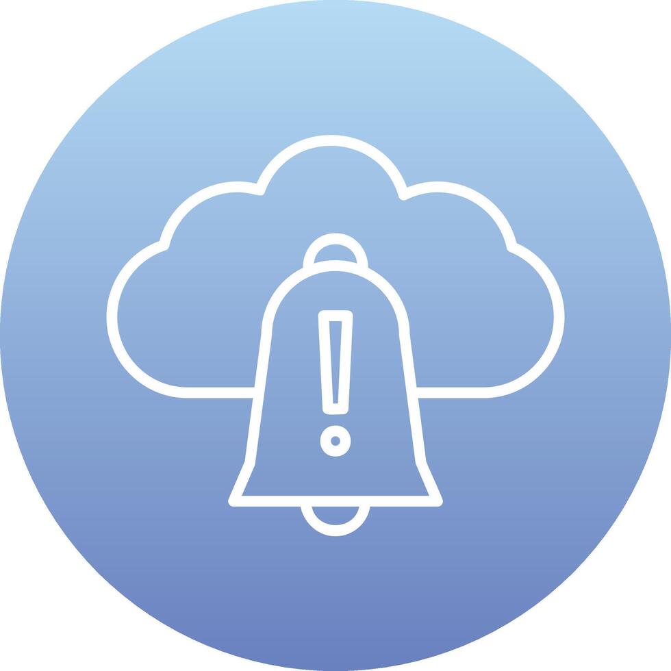 Weather Alert Vector Icon