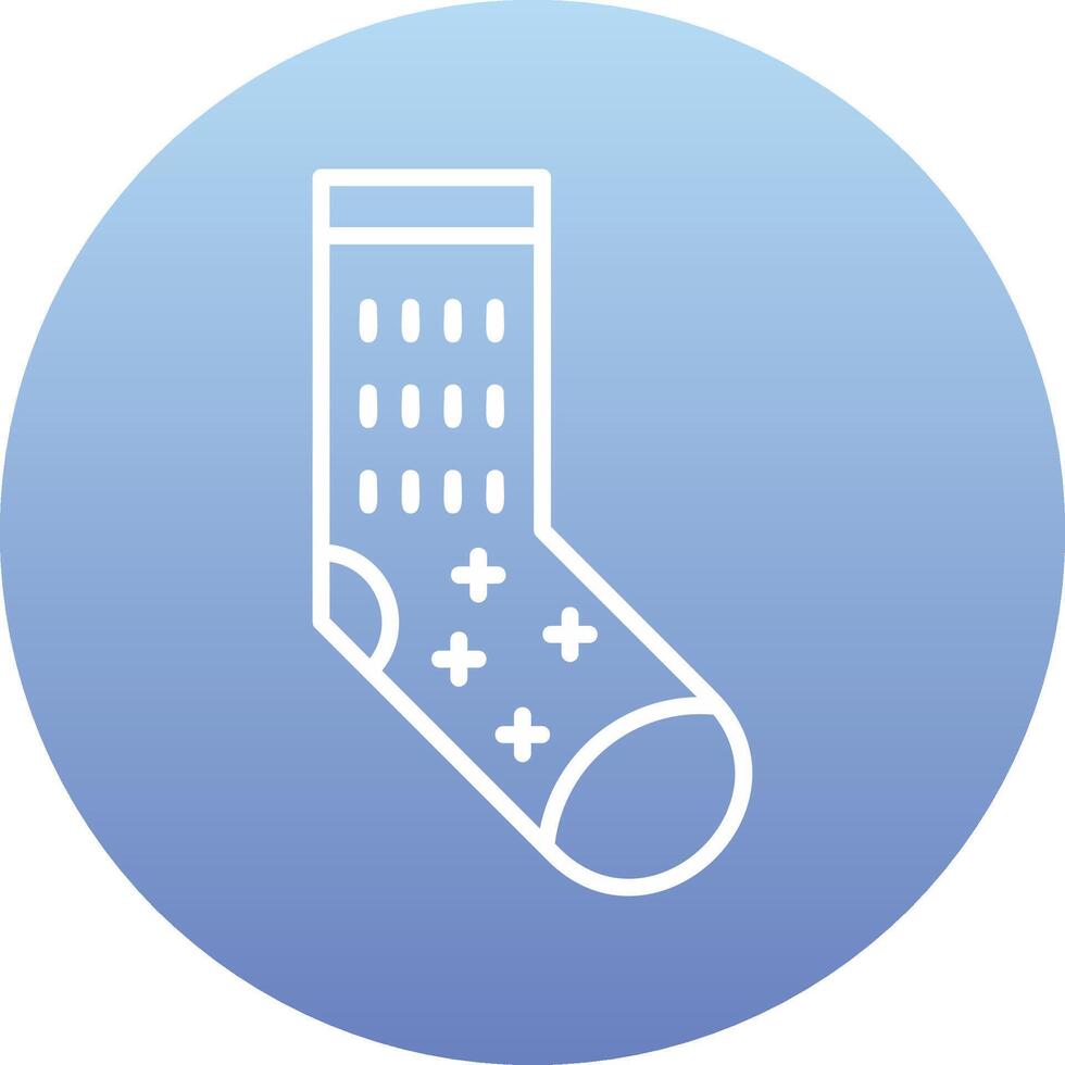 Sock Vector Icon