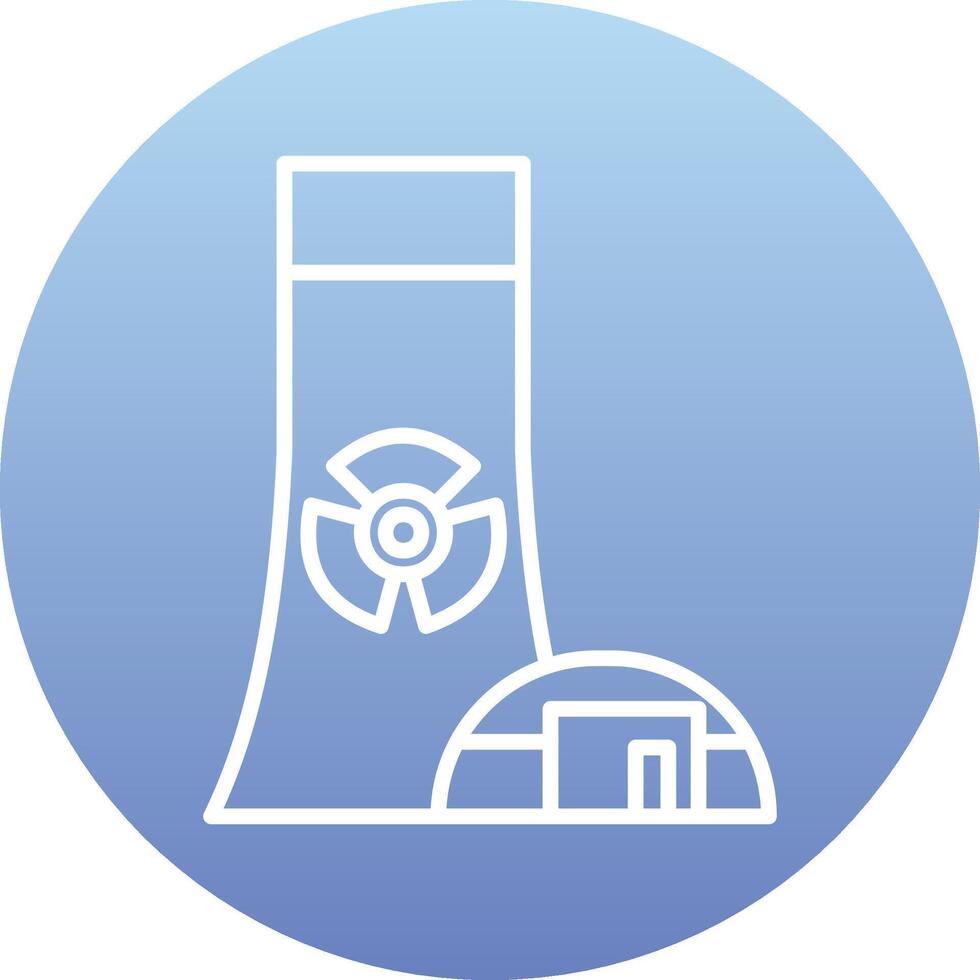 Nuclear Power Vector Icon