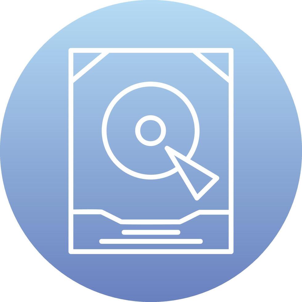 Harddrive Vector Icon