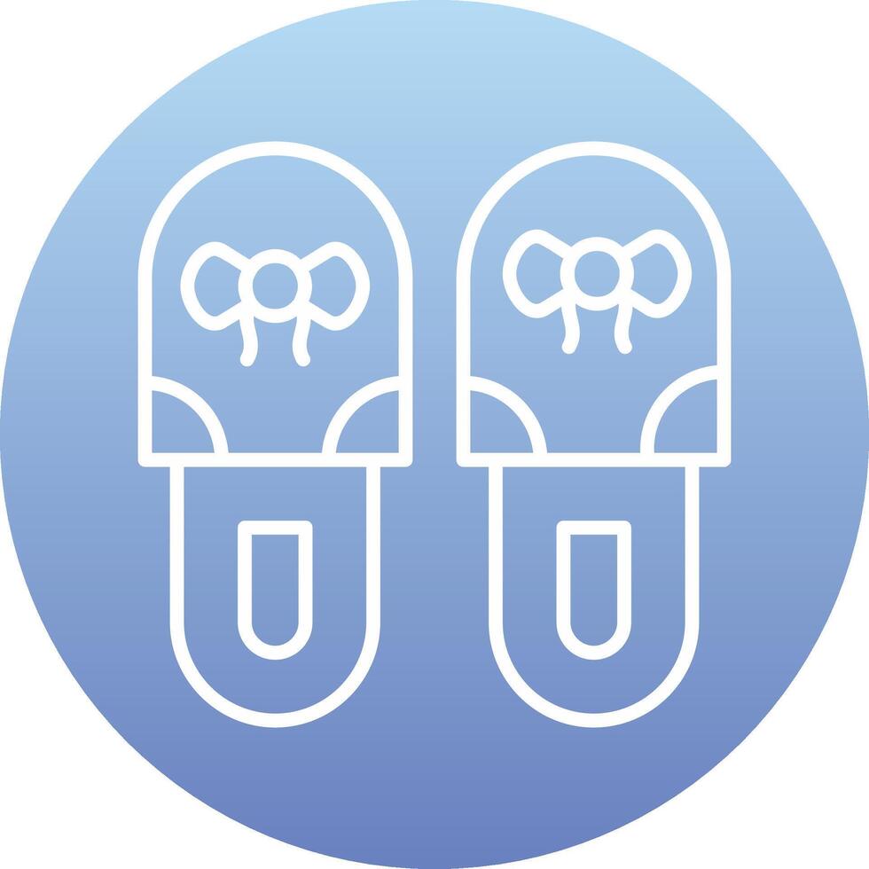 Slippers Vector Icon