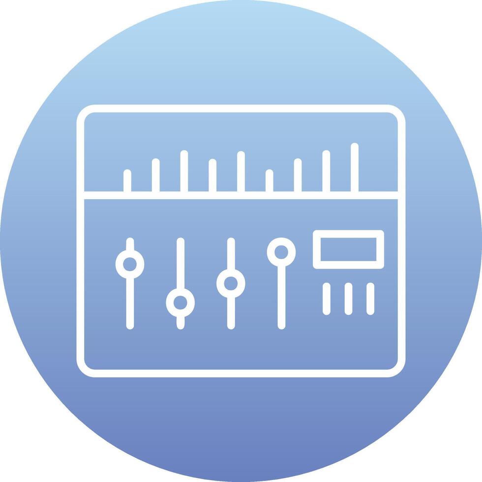 Sound Mixer Vector Icon