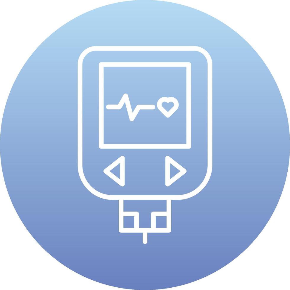 Glucometer Vector Icon