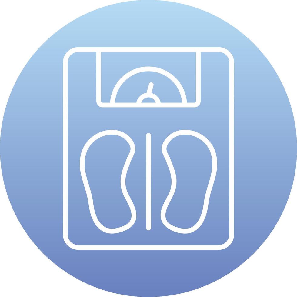 Weight Scale Vector Icon