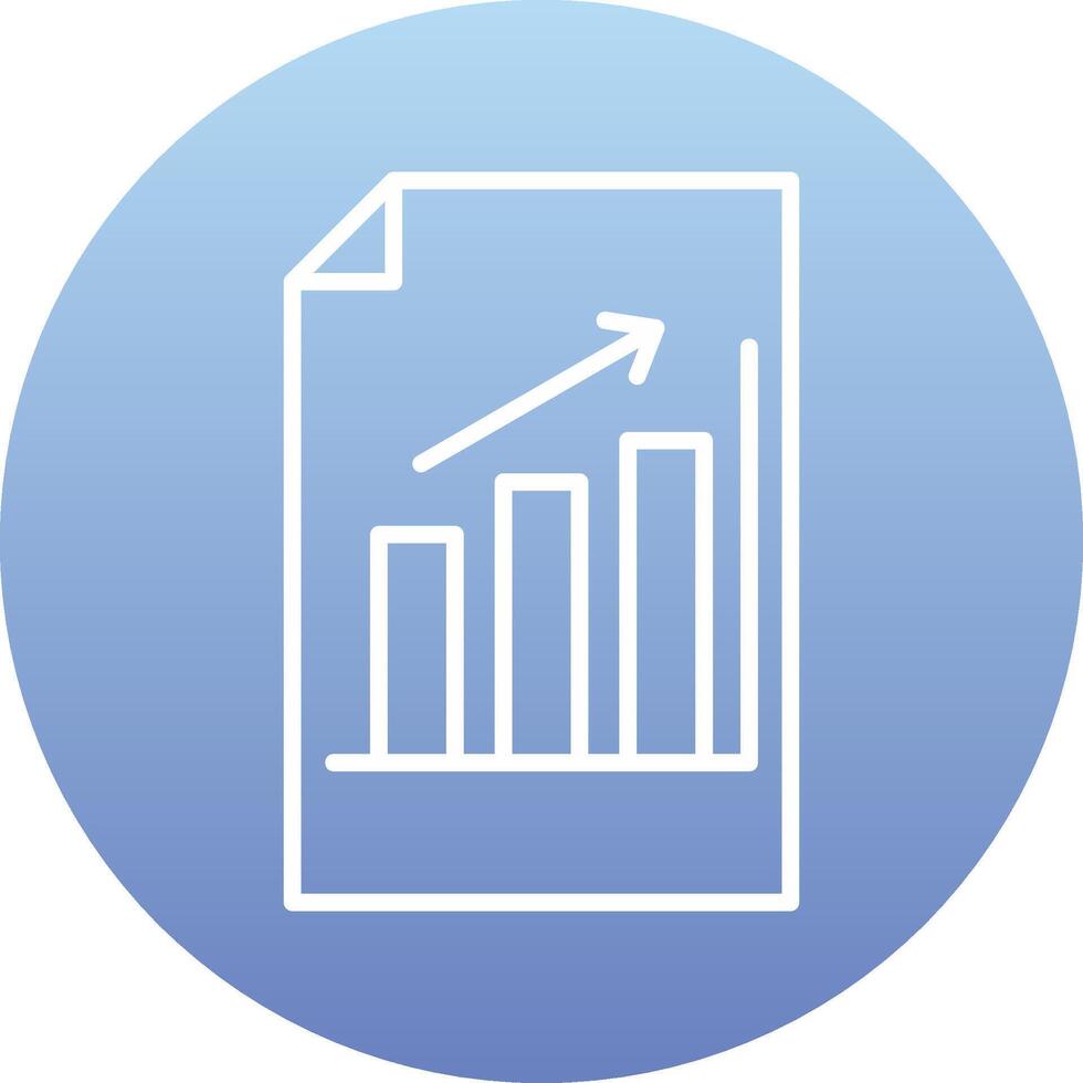 Bar Chart Vector Icon