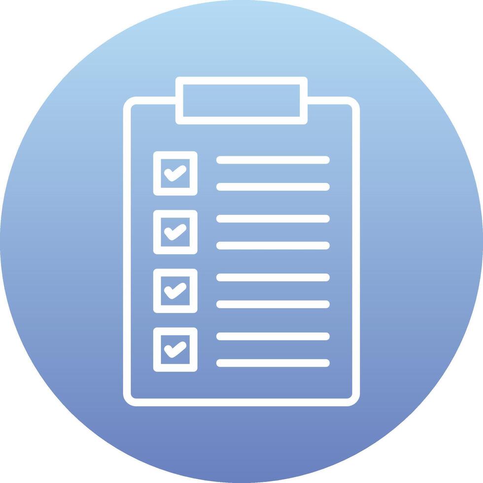 Check List Vector Icon