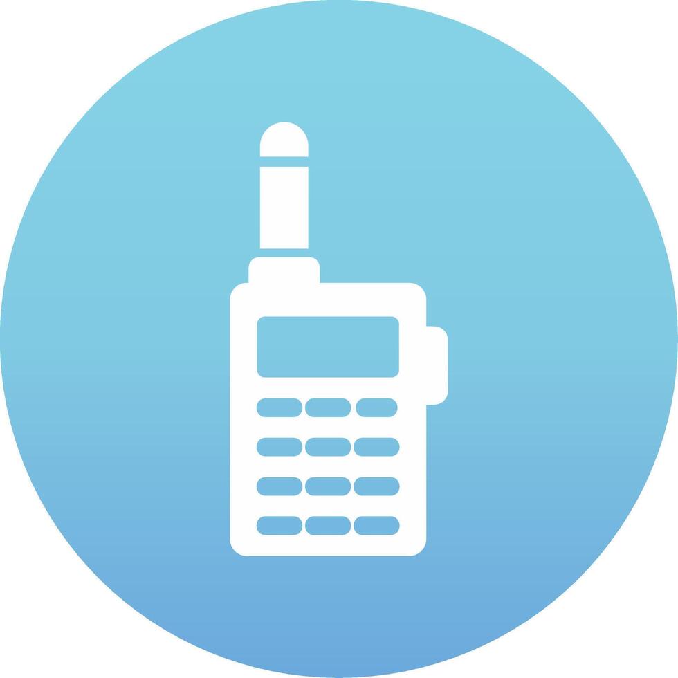 Walkie Talkie Vector Icon