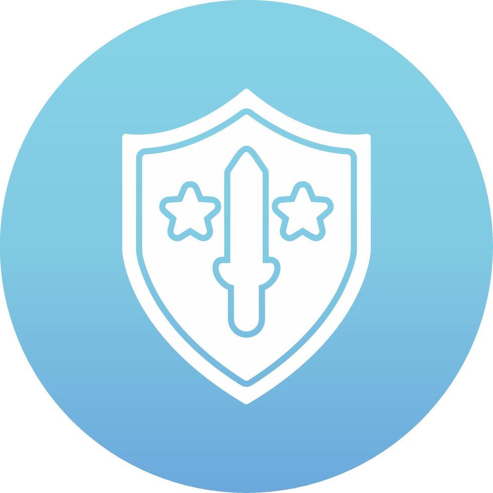 Military Shield Vector Icon
