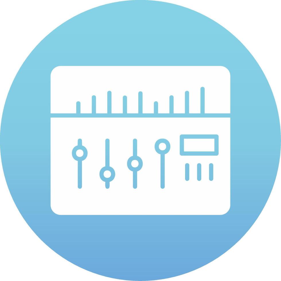 Sound Mixer Vector Icon