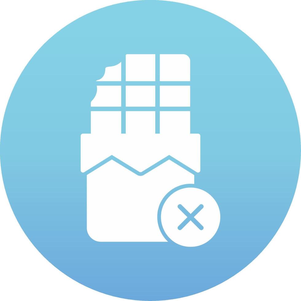 No Chocolate Vector Icon