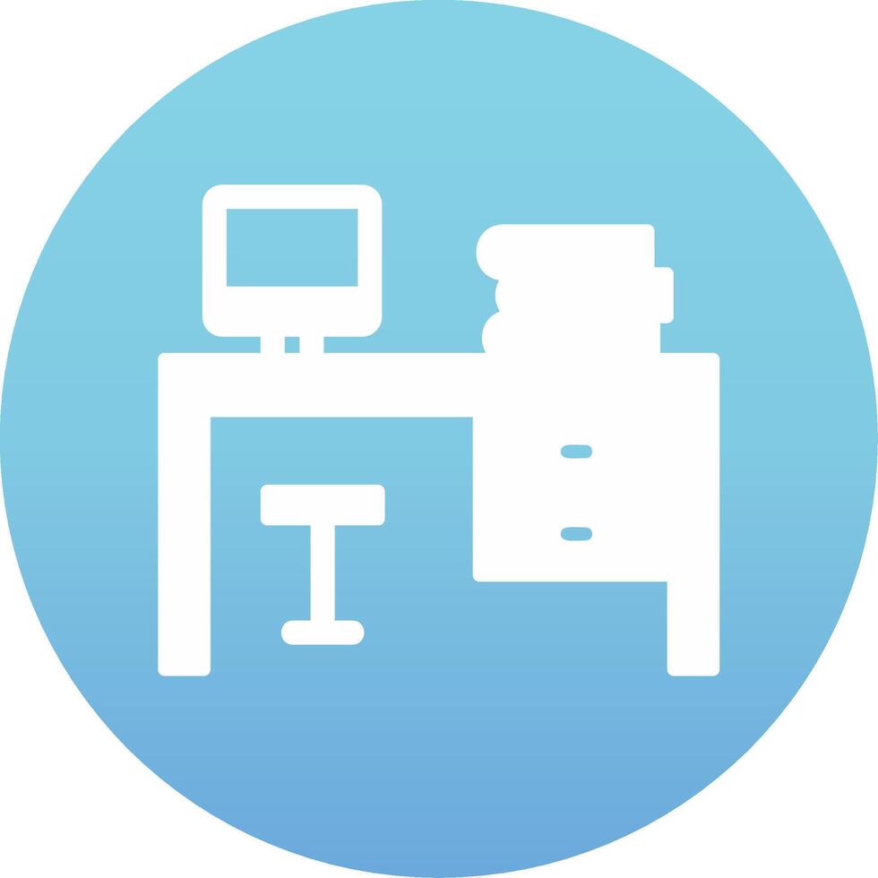 Desk Vector Icon
