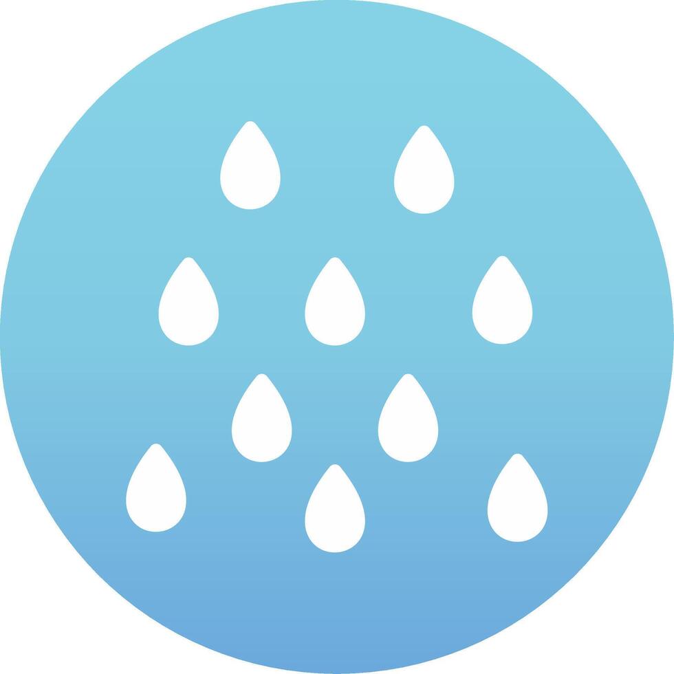 Rain Vector Icon