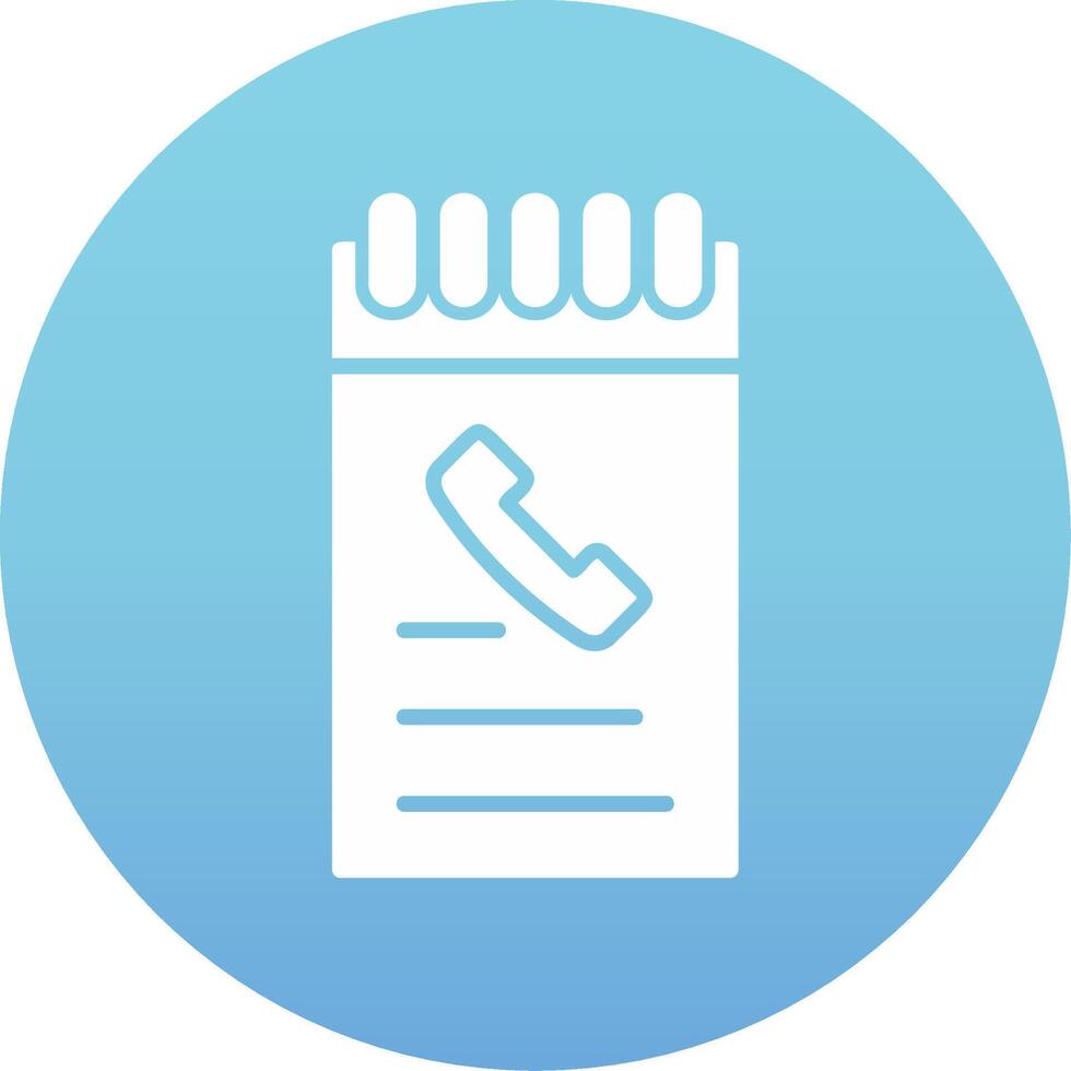 Notepad Vector Icon