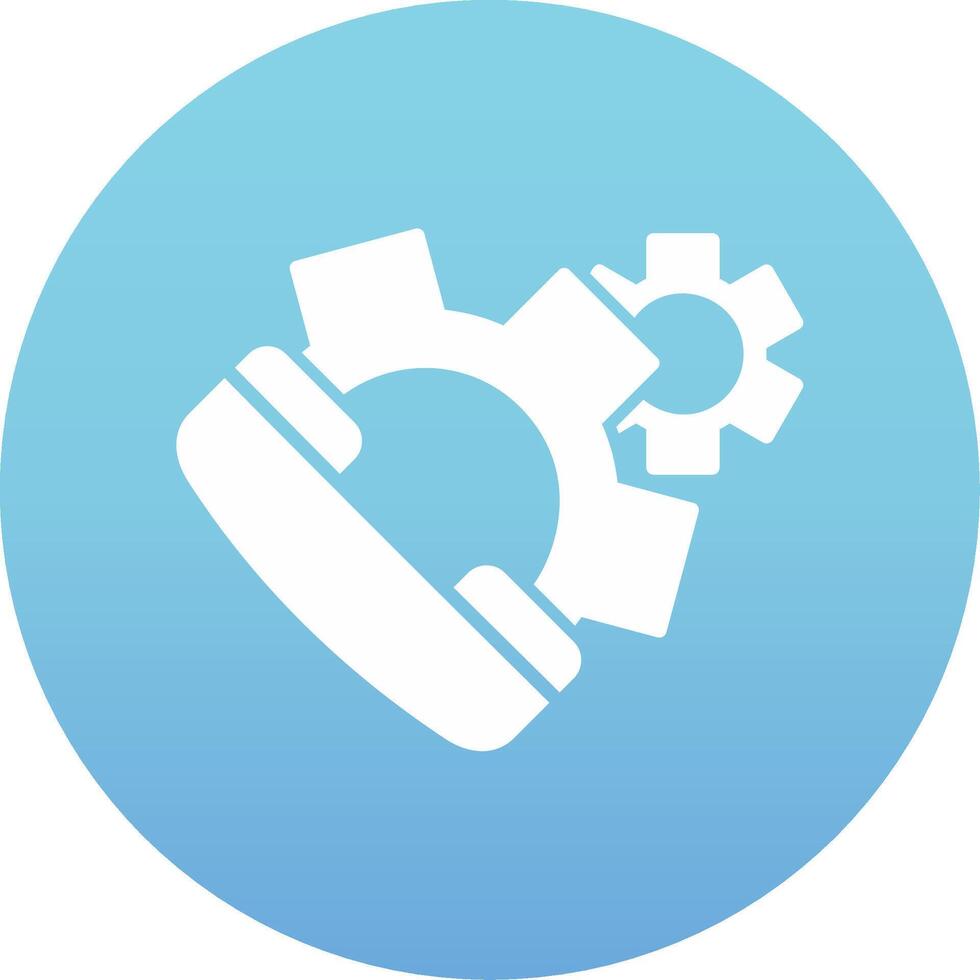 Call Settings Vector Icon
