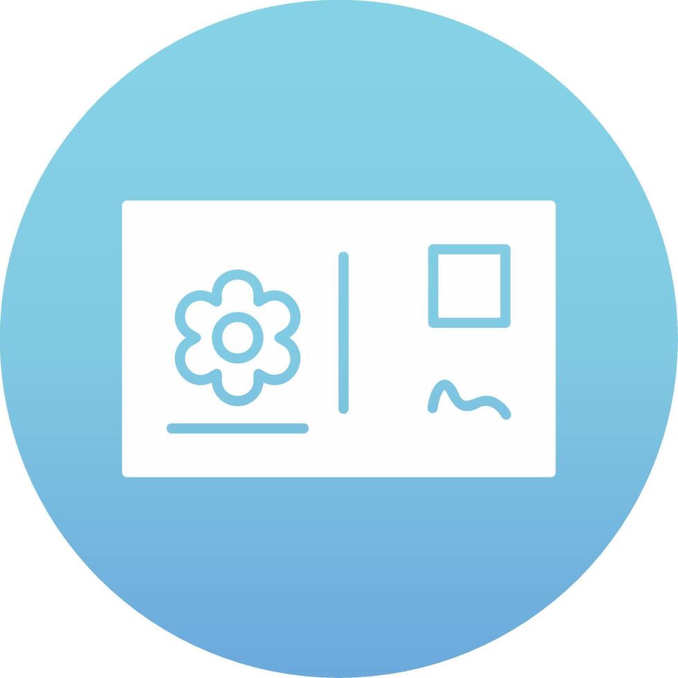 Postcard Vector Icon