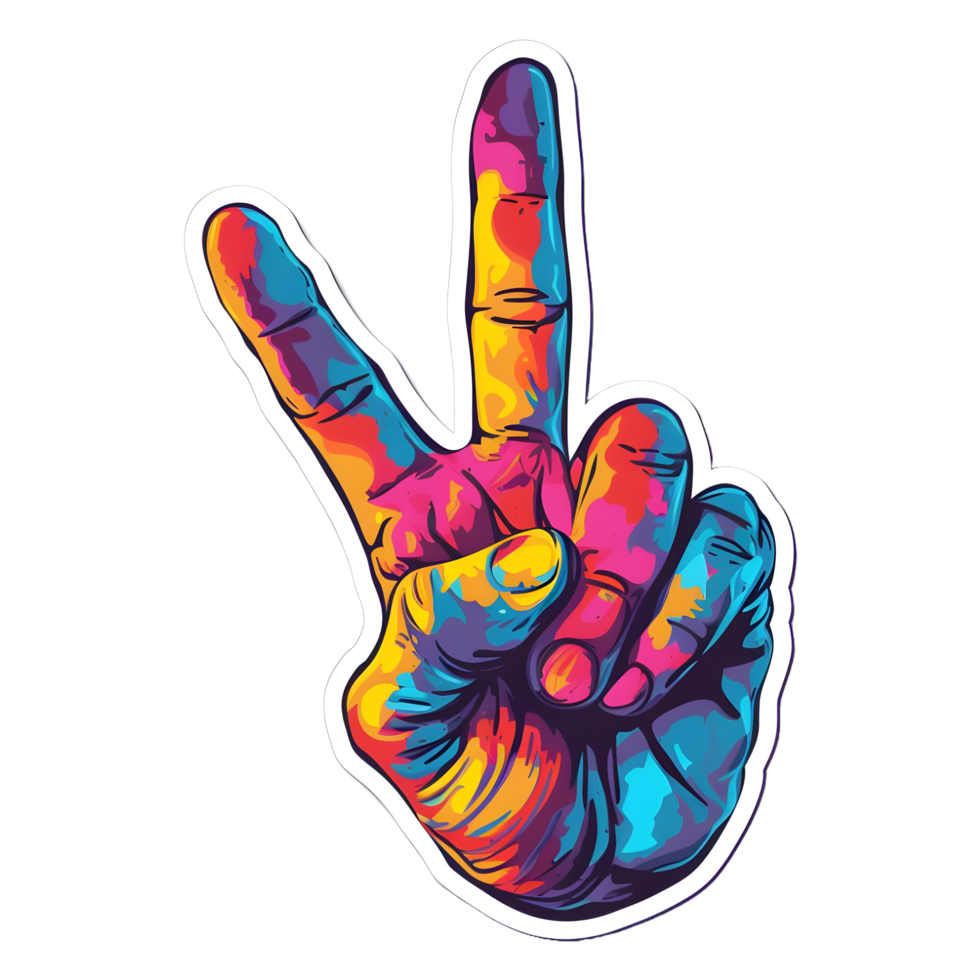 AI generated Hand gestures on transparent Background - Ai Generated png