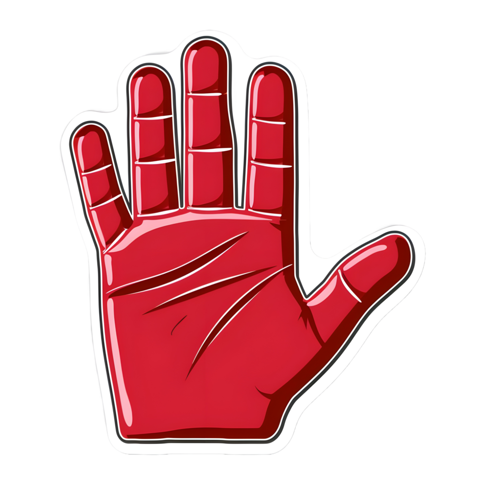AI generated Hand gestures on transparent Background - Ai Generated png