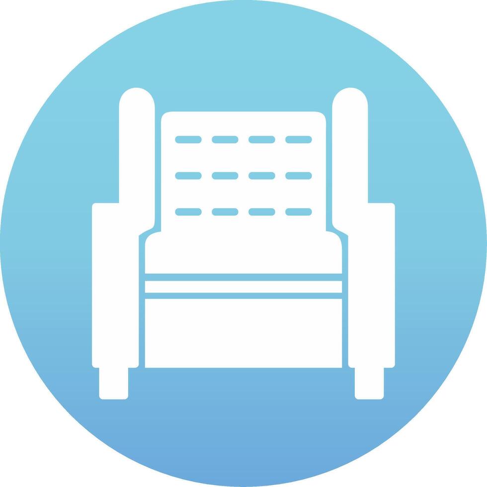 glyph gradient circle vector