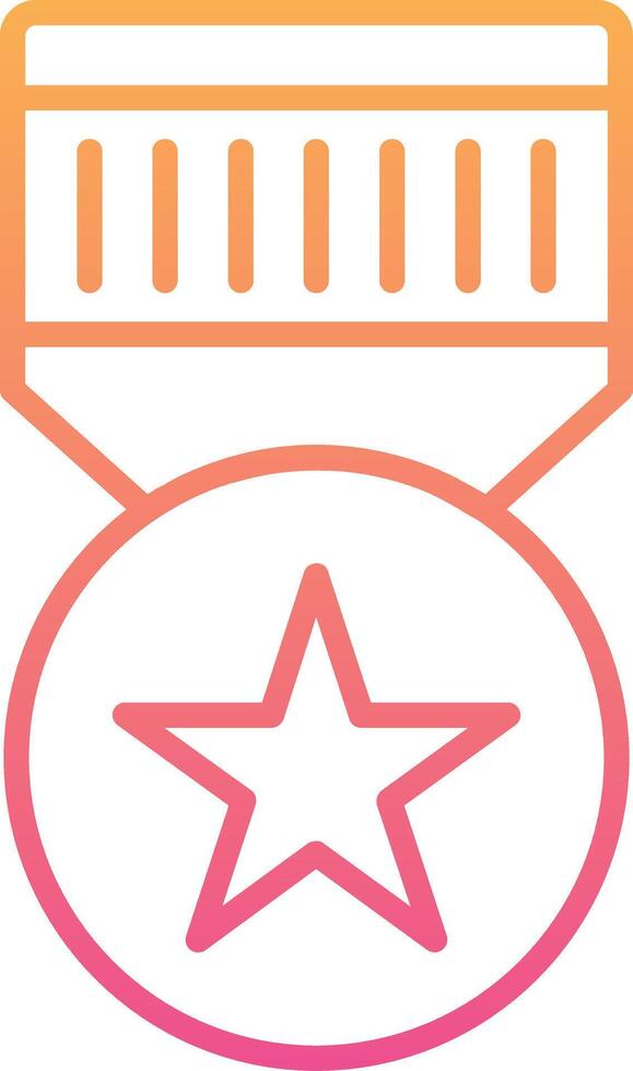 Military Badge Vector Icon