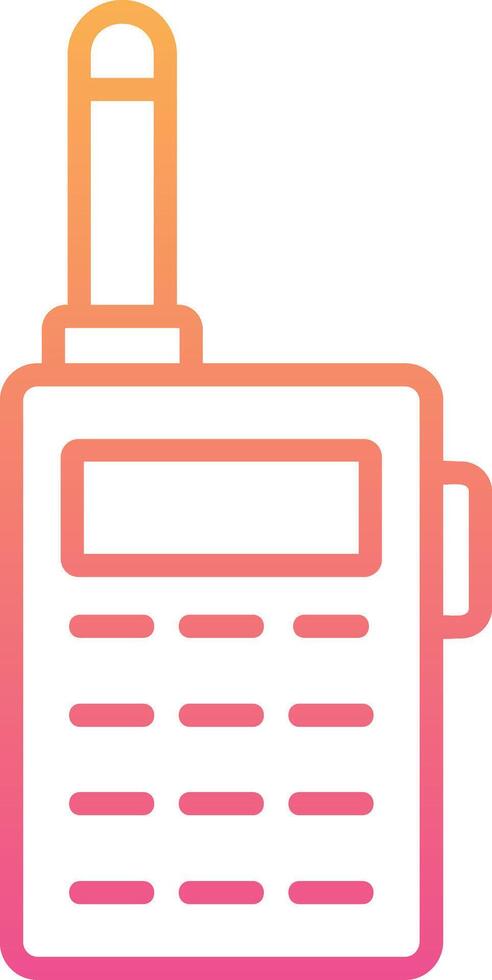 Walkie Talkie Vector Icon