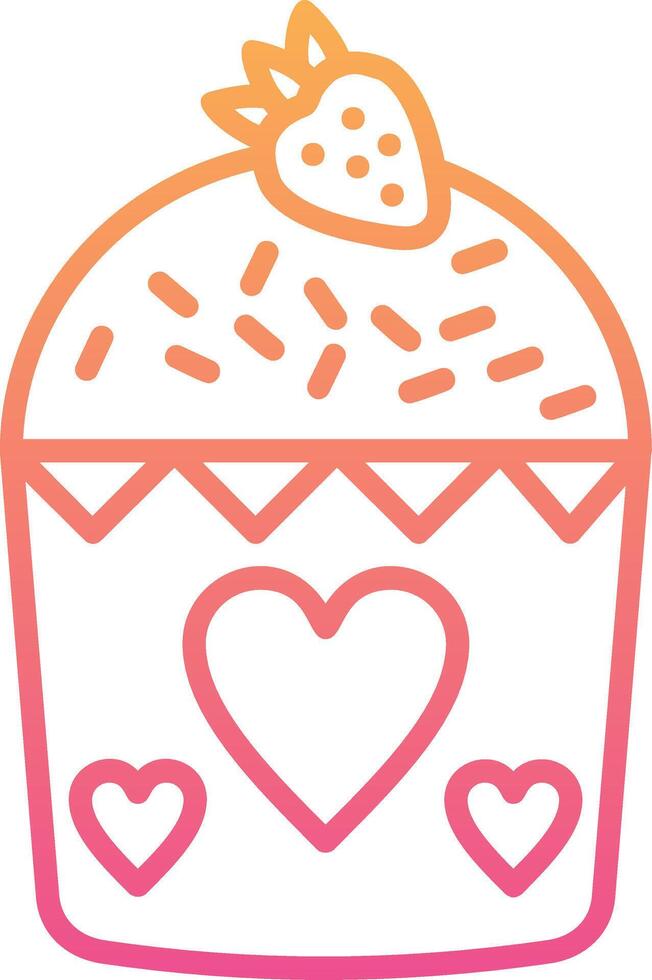 Muffin Vector Icon