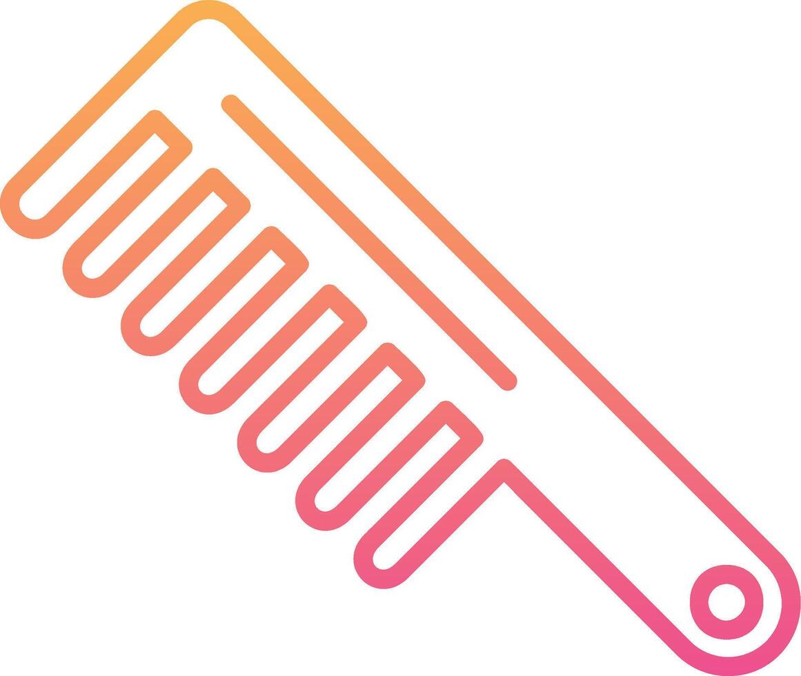 Comb Vector Icon
