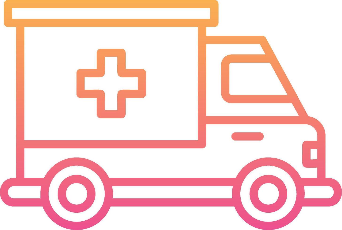 Ambulance Vector Icon