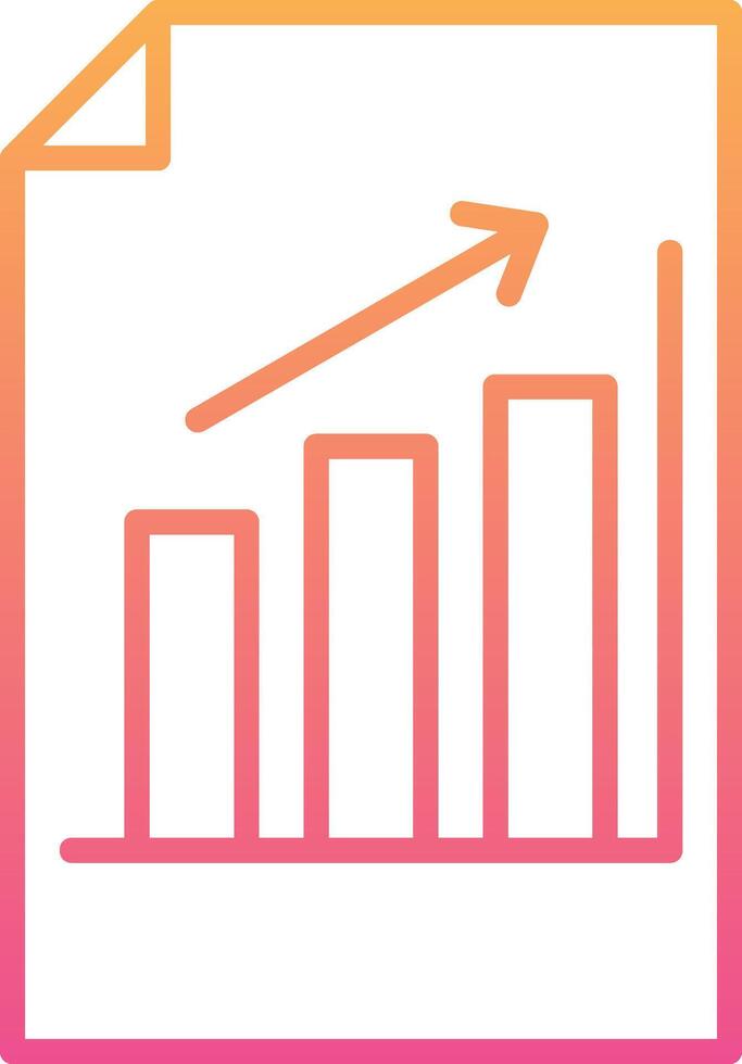 Bar Chart Vector Icon