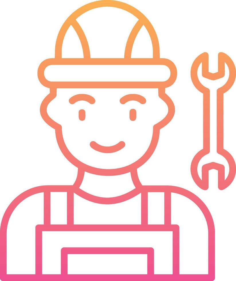 Car Mechanic Vector Icon