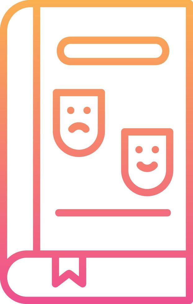 Comic Book Vector Icon