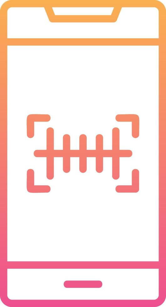 Barcode Scanner Vector Icon