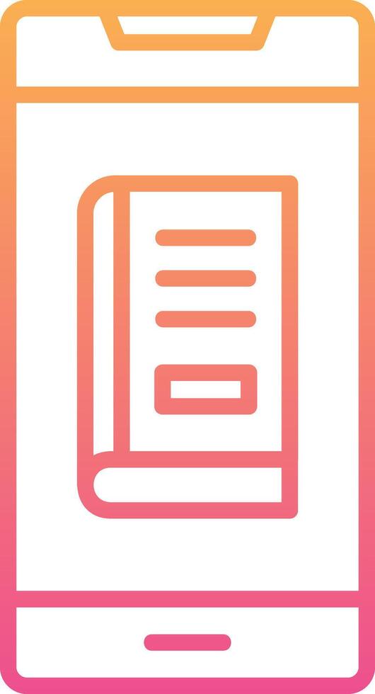 Online Book Order Vector Icon