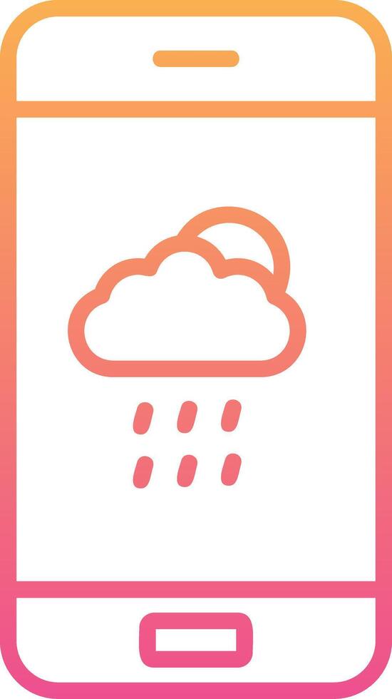 Weather App Vector Icon