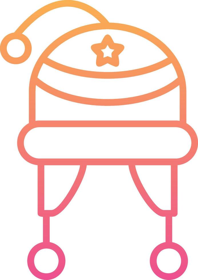 Winter Hat Vector Icon