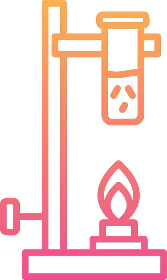 Bunsen Burner Vector Icon