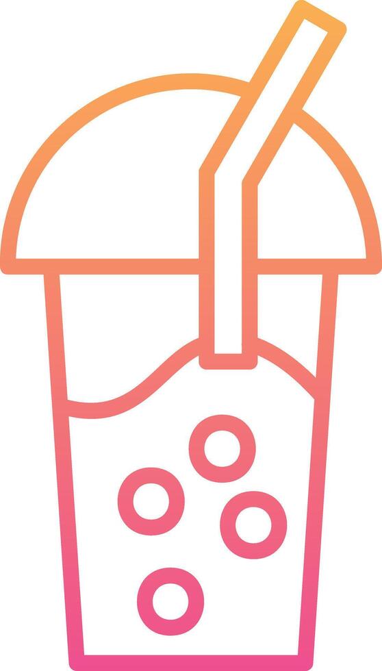 Bubble Tea Vector Icon