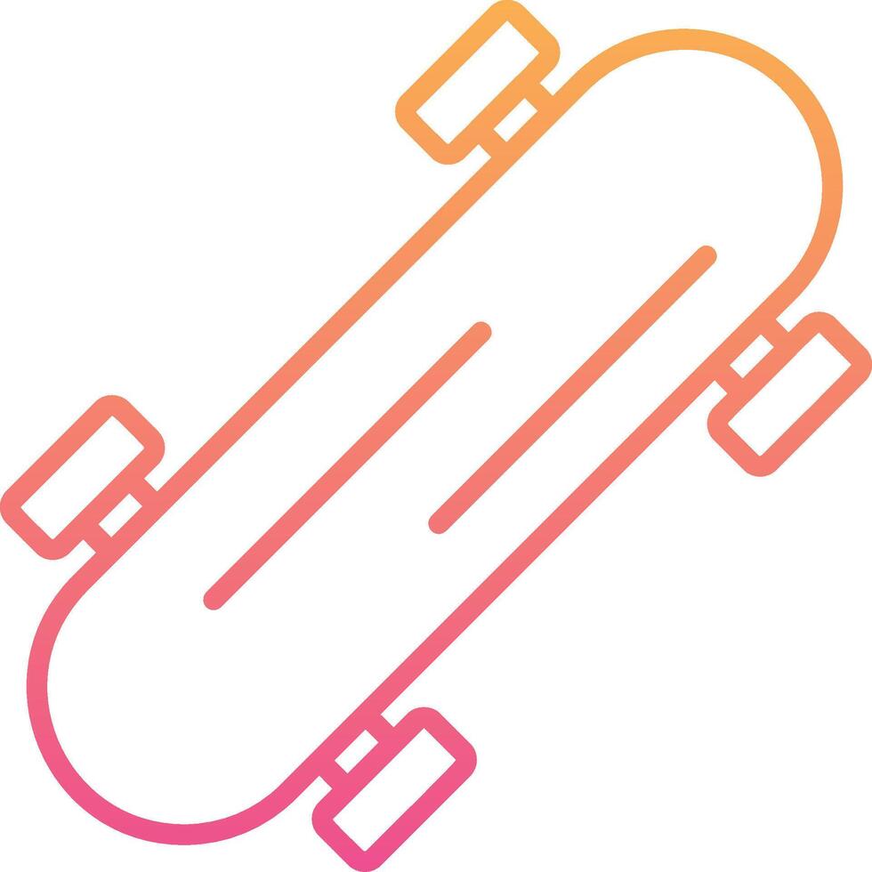 Skateboard Vector Icon